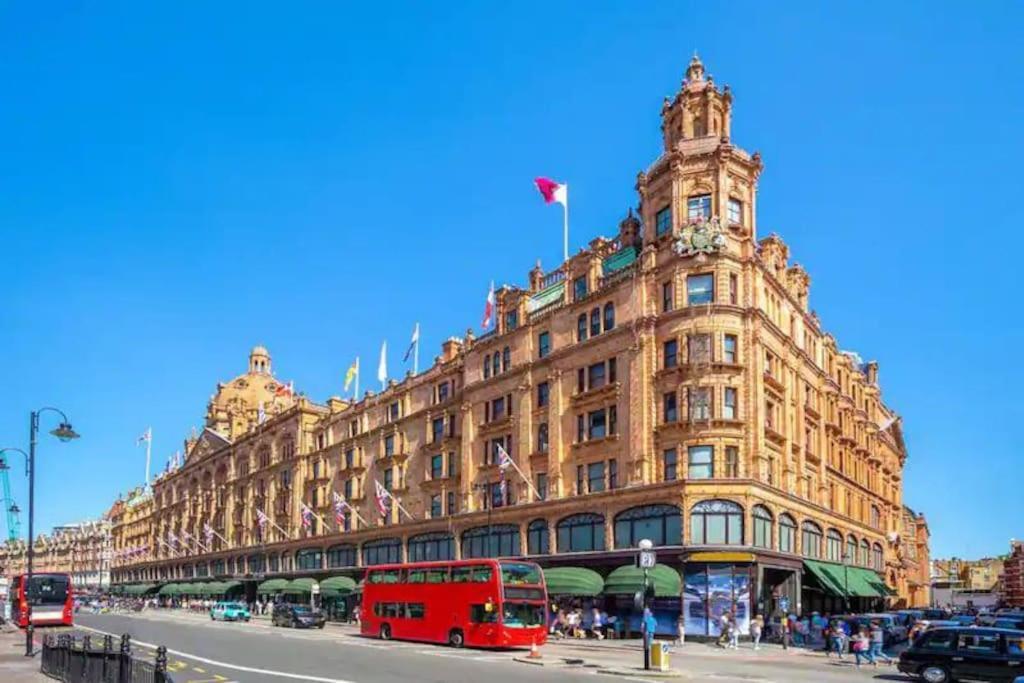 Harrods 2 Bed Lux Flat W/Patio Apartment Londra Exterior foto