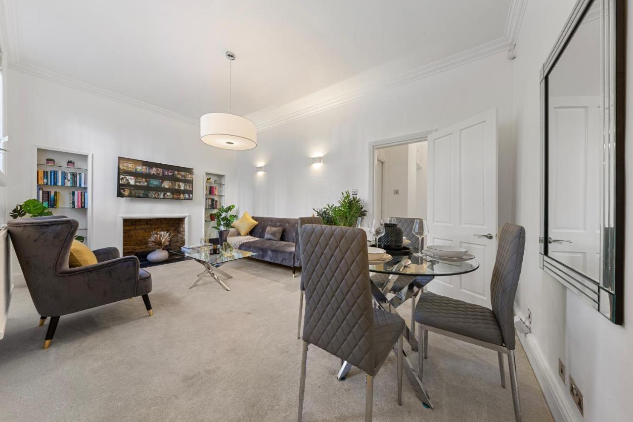 Harrods 2 Bed Lux Flat W/Patio Apartment Londra Exterior foto