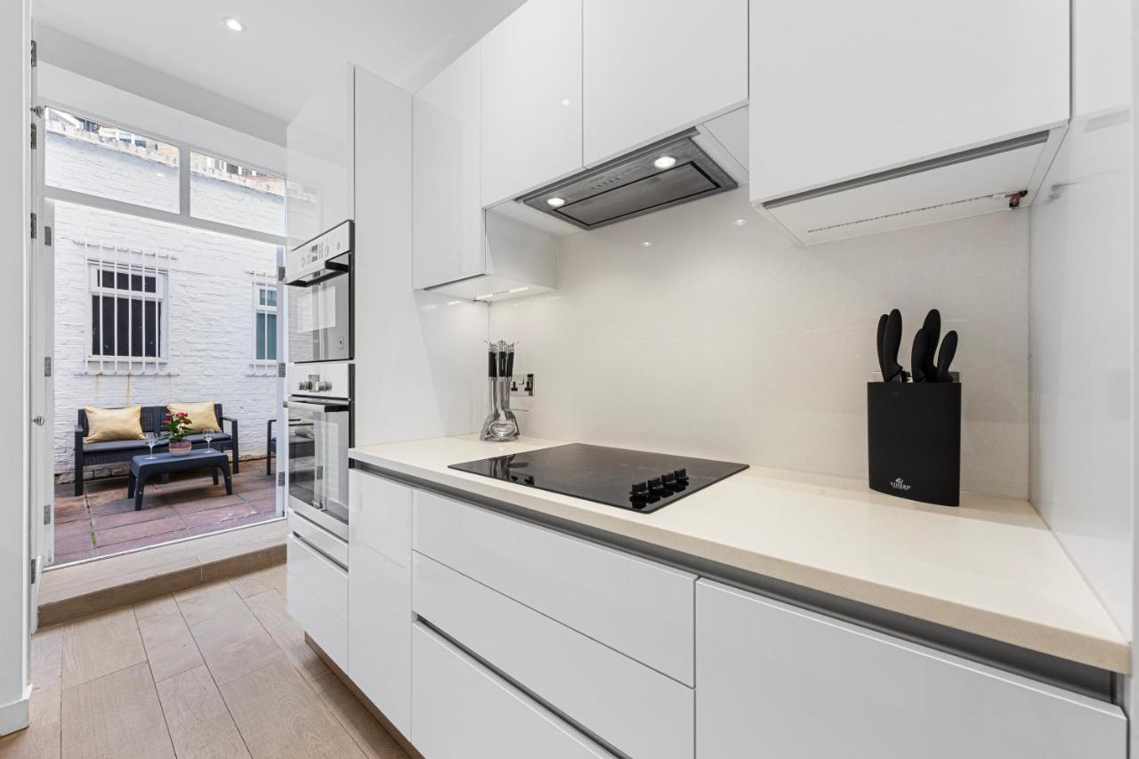 Harrods 2 Bed Lux Flat W/Patio Apartment Londra Exterior foto