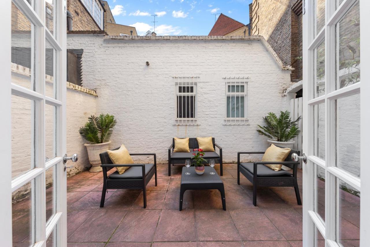 Harrods 2 Bed Lux Flat W/Patio Apartment Londra Exterior foto