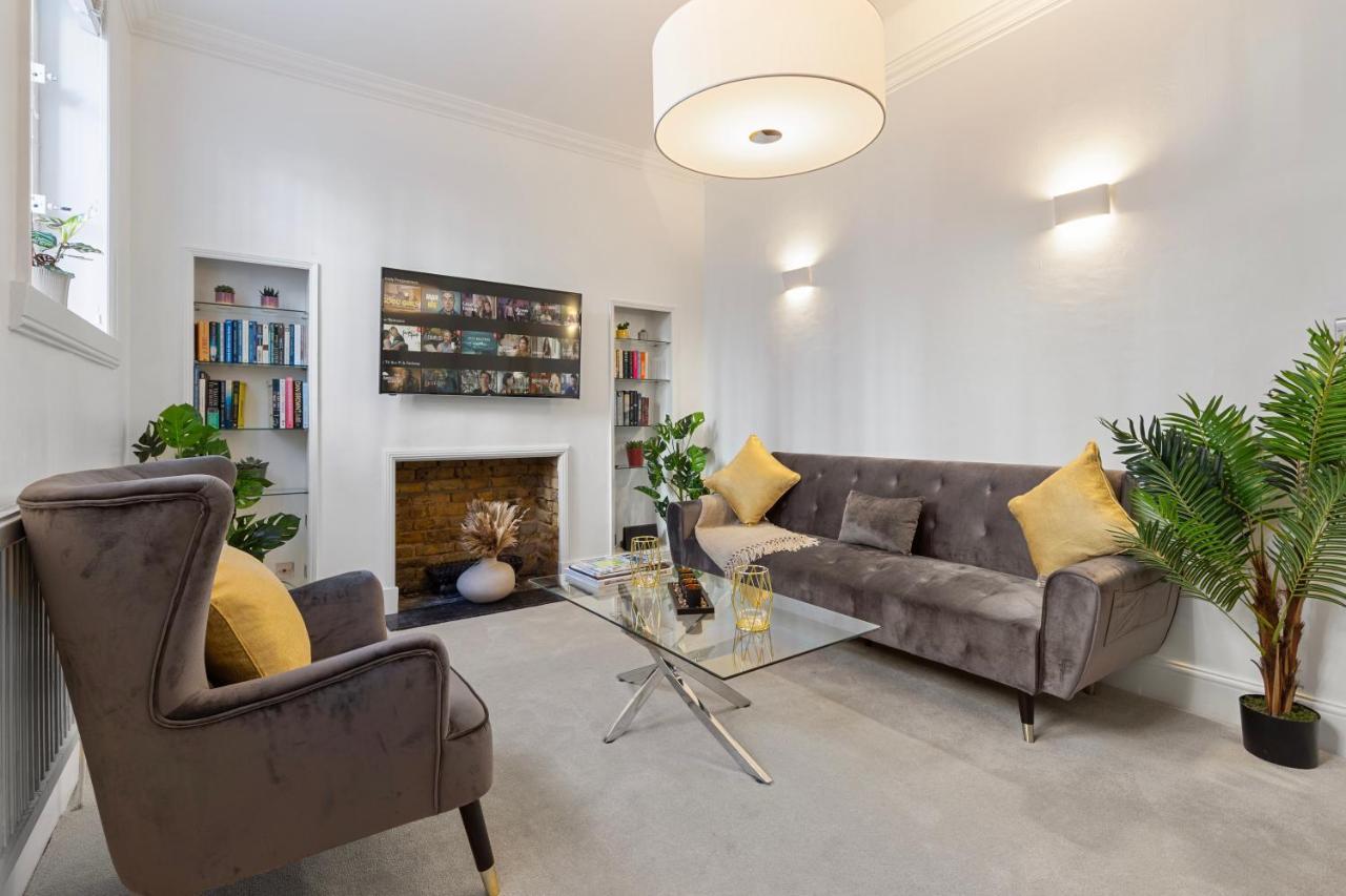 Harrods 2 Bed Lux Flat W/Patio Apartment Londra Exterior foto