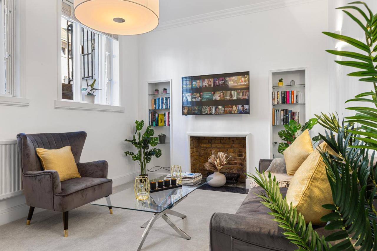 Harrods 2 Bed Lux Flat W/Patio Apartment Londra Exterior foto