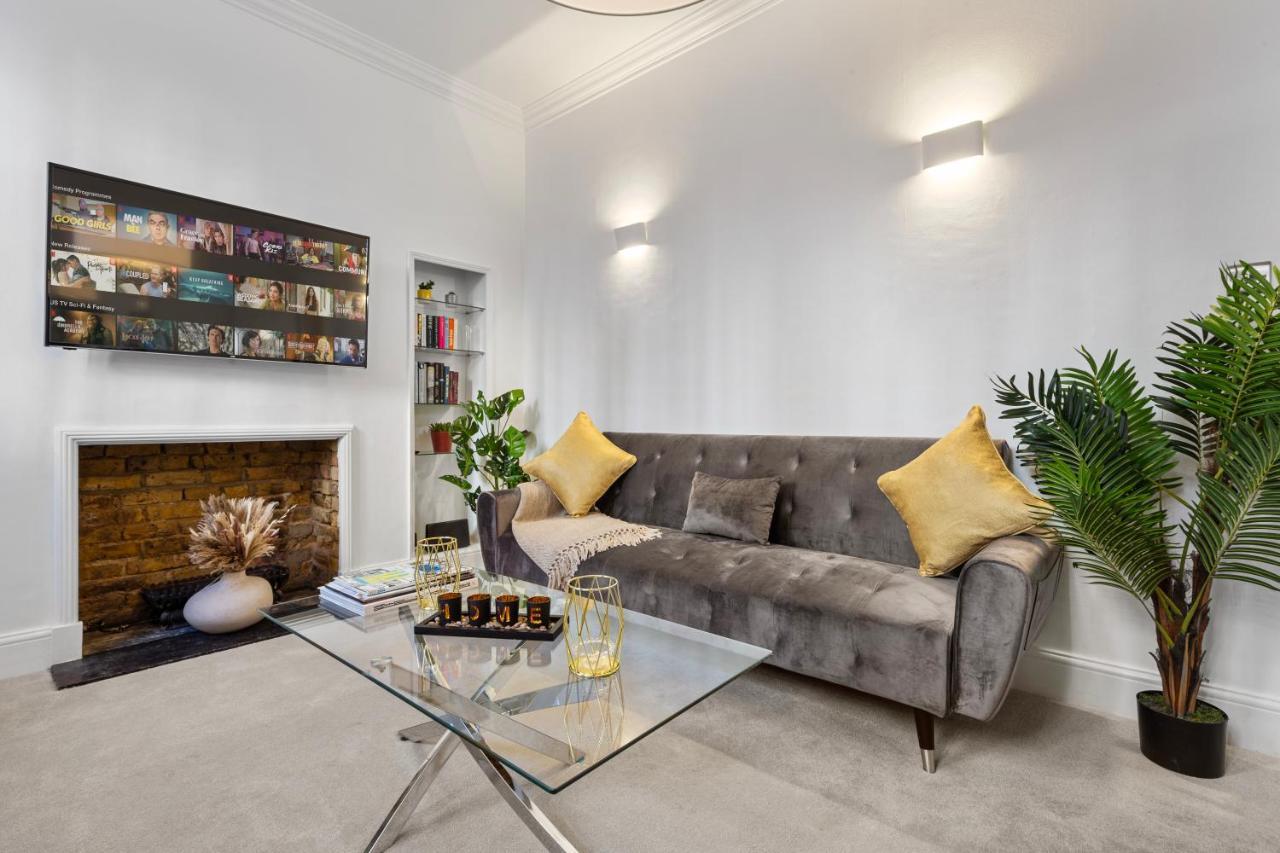Harrods 2 Bed Lux Flat W/Patio Apartment Londra Exterior foto